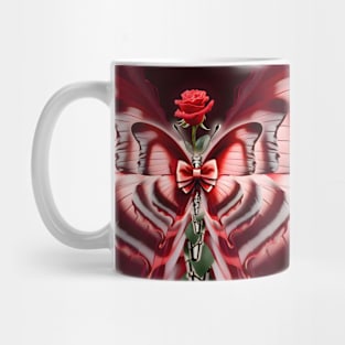 Rose Butterfly Mug